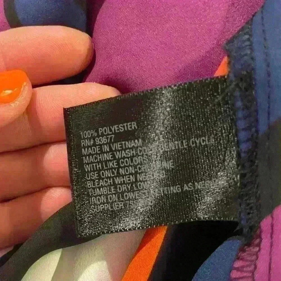 Women’s Colorful Worthington Blouse - Picture 5 of 6